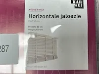 4x houten jaloezie gamma, karwei, zwart - afbeelding 4 van  4