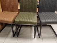 4x industriele eetkamerstoel green, 2025 - afbeelding 1 van  3