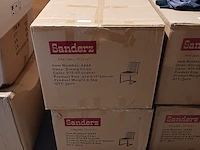 4x industriële eetkamerstoel, sanderz, cognac, 2025 - afbeelding 2 van  2