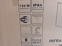 4x infrarood verwarmingspaneel, superia, wit, 2024 - afbeelding 6 van  7