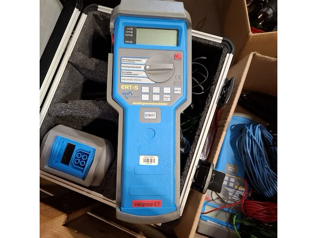 4x installatietester, nieaf instruments, o.a. ert-s - afbeelding 7 van  8