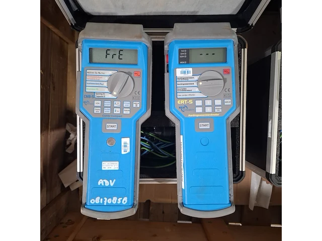 4x installatietester set, nieaf instruments, cmb-s - afbeelding 10 van  12