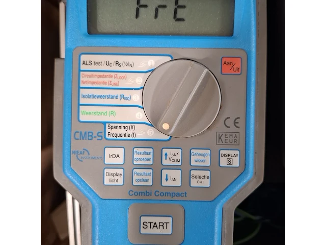 4x installatietester set, nieaf instruments, cmb-s - afbeelding 11 van  12