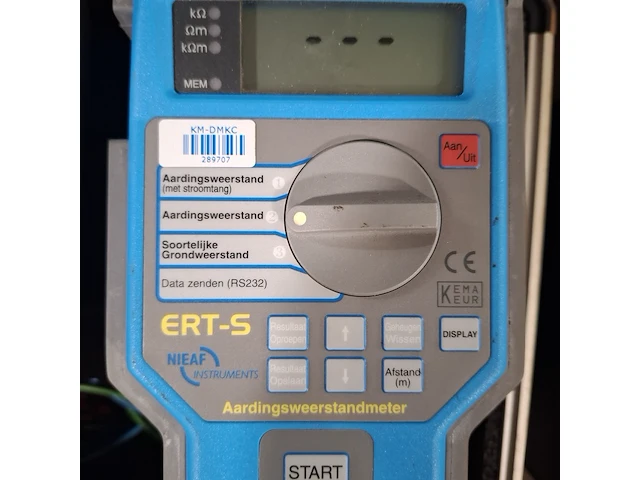 4x installatietester set, nieaf instruments, cmb-s - afbeelding 12 van  12