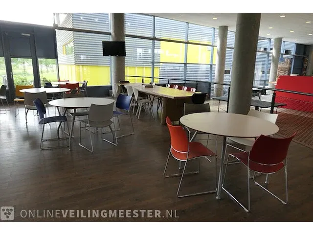 4x kantinetafel met 16x stoel - afbeelding 1 van  14