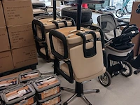 4x kappersstoelen - afbeelding 1 van  7