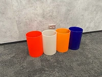4x kartell - design prullenbak - multicolor - afbeelding 1 van  5