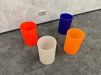 4x kartell - design prullenbak - multicolor - afbeelding 4 van  5
