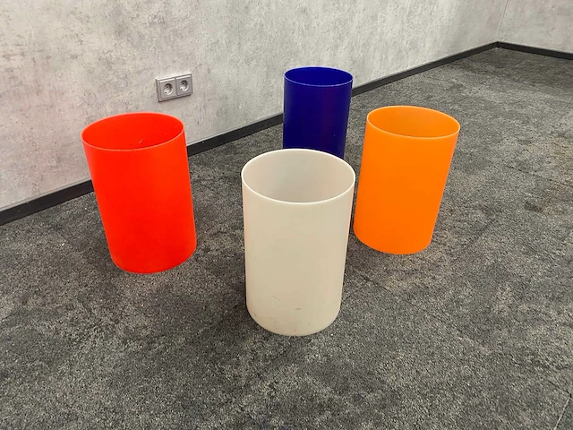 4x kartell - design prullenbak - multicolor - afbeelding 5 van  5