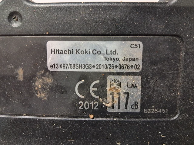4x kettingzaag, 1x aggregaat o.a. hitachi en top craft - afbeelding 20 van  22