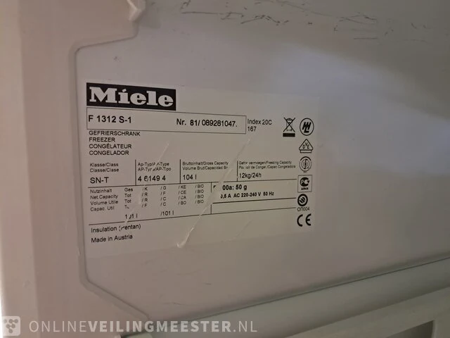 4x keukenapparaat liebherr, miele, moulinex, sharp - afbeelding 13 van  15