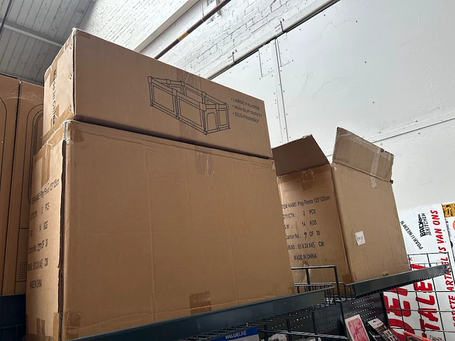 4x kinderbox speelruimte 125x125 cm - afbeelding 2 van  4