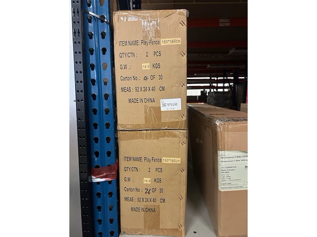 4x kinderbox speelruimte 150x180 cm - afbeelding 2 van  5
