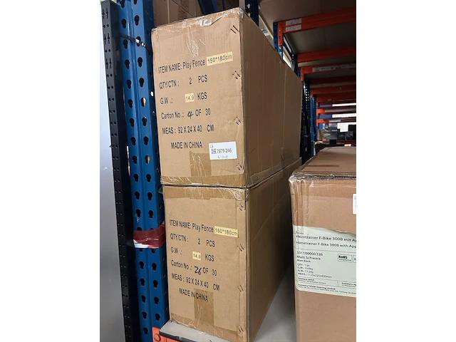 4x kinderbox speelruimte 150x180 cm - afbeelding 3 van  5