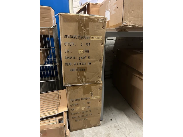 4x kinderbox speelruimte 150x180 cm - afbeelding 2 van  4
