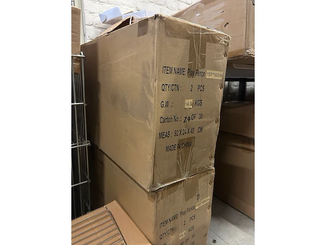 4x kinderbox speelruimte 150x180 cm - afbeelding 3 van  4