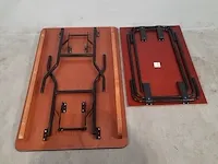4x klaptafel en 4x kantinestoel o.a. baljet - afbeelding 2 van  14