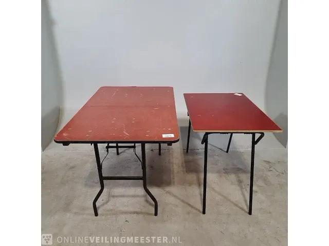 4x klaptafel en 4x kantinestoel o.a. baljet - afbeelding 12 van  14