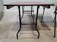 4x klaptafel en 4x kantinestoel o.a. baljet - afbeelding 13 van  14