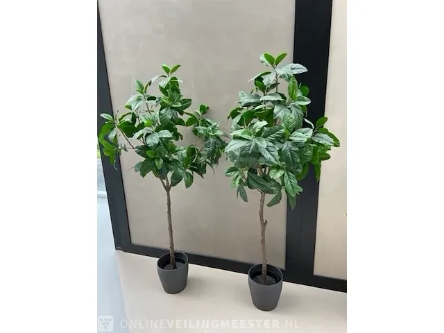 4x kunstplant in pot - afbeelding 4 van  6