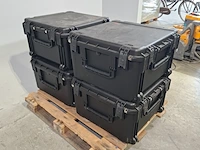 4x kunststof flightcase - afbeelding 2 van  9