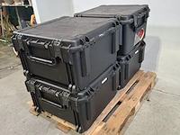 4x kunststof flightcase - afbeelding 3 van  9