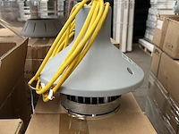 4x lantaarn led lamp met kap, 1x lantaarn led lamp zonder kap 20x4000k ip65 lightwell friso kramer - afbeelding 5 van  10