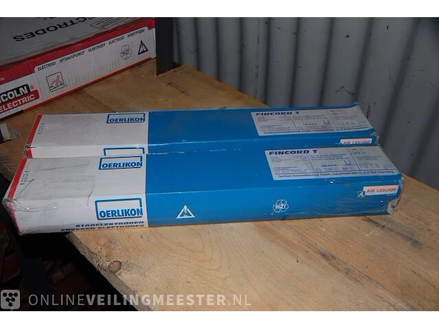 4x laselectroden oerlikon fincordt, 4,0x450mm oerlikon - afbeelding 1 van  2
