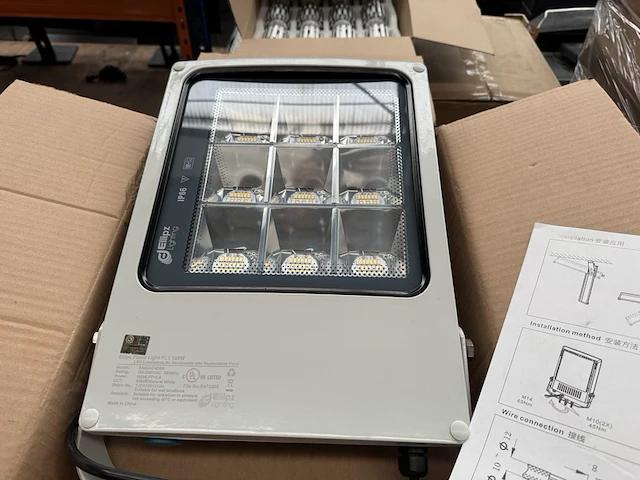4x led flood light fl1 135w 4000k ellipz lighting - afbeelding 1 van  5