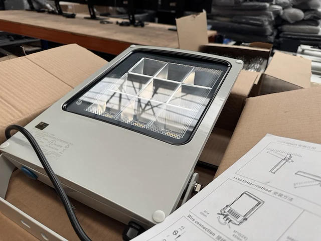 4x led flood light fl1 135w 4000k ellipz lighting - afbeelding 2 van  5