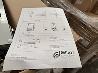 4x led flood light fl1 135w 4000k ellipz lighting - afbeelding 5 van  5