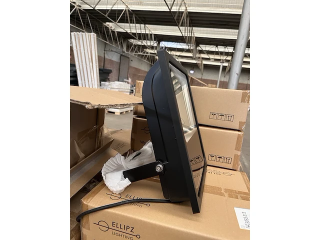 4x led flood light/bouwlamp 80w 5700k ip66 ellipz lighting - afbeelding 3 van  5