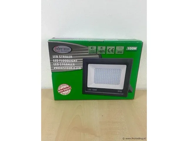 4x led straler 100 watt - afbeelding 1 van  2