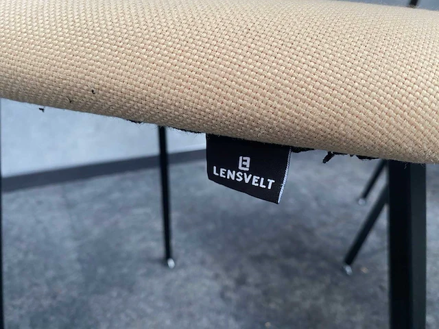 4x lensvelt maarten baas - design stoel - unieke rug - afbeelding 2 van  14