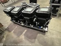 4x lichtkanon griven, kolorado, zwart