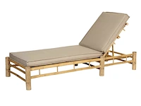 4x ligbedden bamboo, exotan - afbeelding 1 van  10