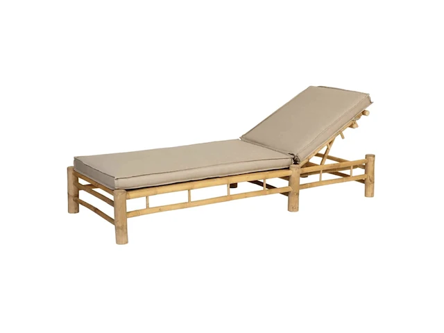 4x ligbedden bamboo, exotan - afbeelding 8 van  10