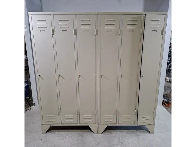 4x lockerkast - afbeelding 1 van  9