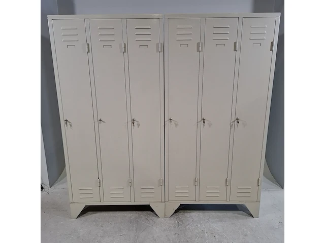 4x lockerkast - afbeelding 7 van  9