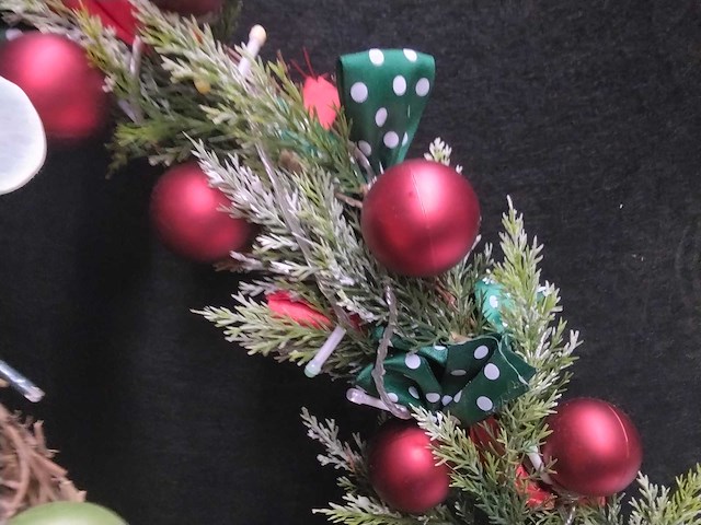 4x luxe grote kerstkransen - afbeelding 4 van  7