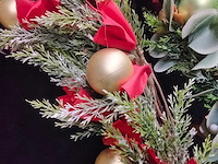 4x luxe grote kerstkransen - afbeelding 6 van  7