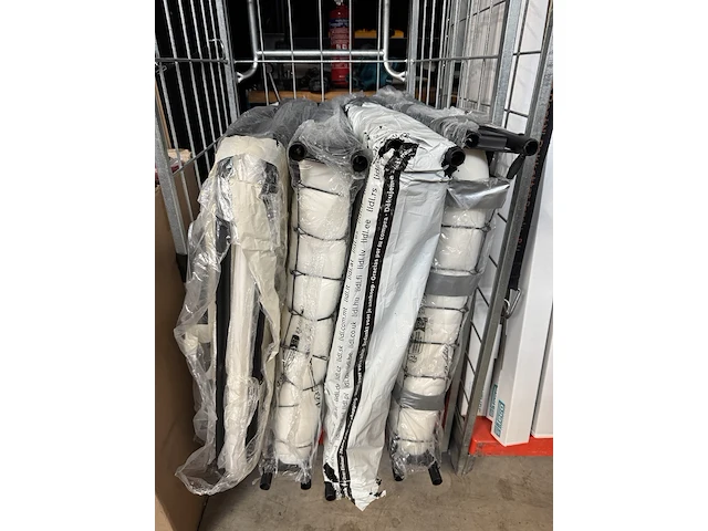 4x luxe opklapbed, vouwbed met matras - afbeelding 1 van  4