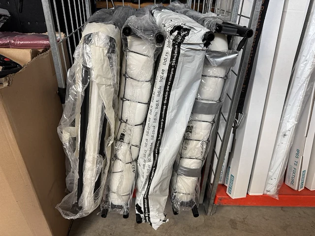 4x luxe opklapbed, vouwbed met matras - afbeelding 2 van  4