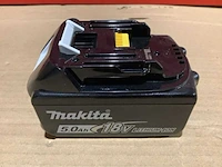 4x makita bl1850b lxt 5.0 ah accu - afbeelding 1 van  5