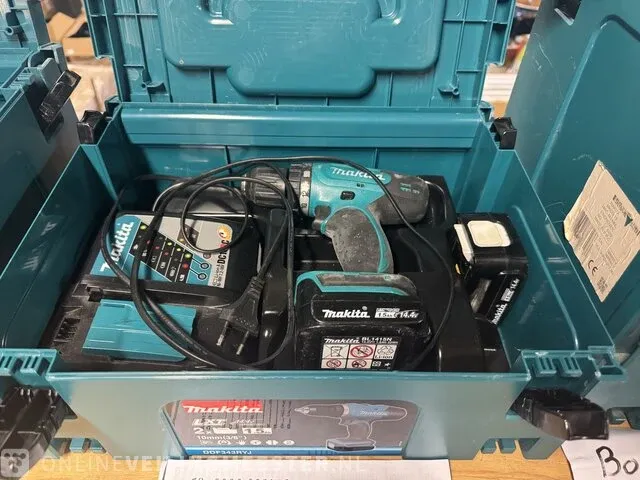 4x makita bouwgereedschap, ddf343ryj, dtm41zjx3, ddf343ryj, dhr243rtjw - afbeelding 13 van  14
