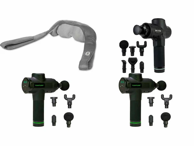 (4x) massage producten van o.a. medisana, silvergear, tunturi - afbeelding 1 van  3