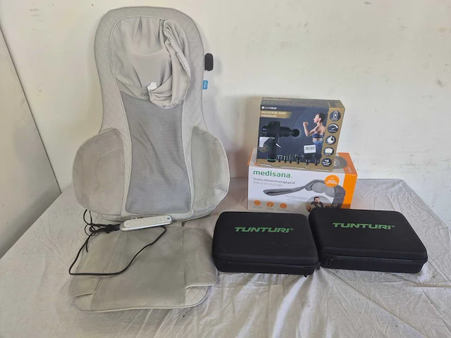 (4x) massage producten van o.a. medisana, silvergear, tunturi - afbeelding 2 van  3
