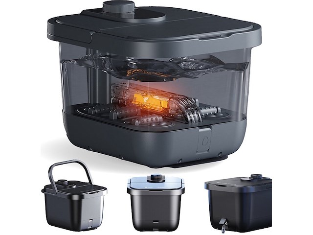 4x massage voetenbad lunasea, foot bath t2 - afbeelding 1 van  5