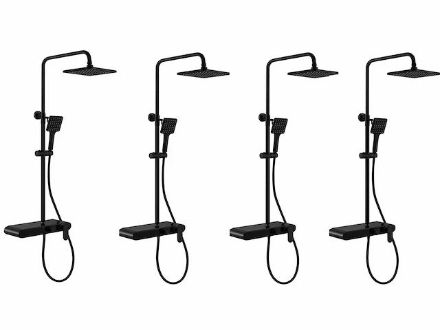 4x mawialux opbouw regendoucheset - digitaal display - afbeelding 1 van  7