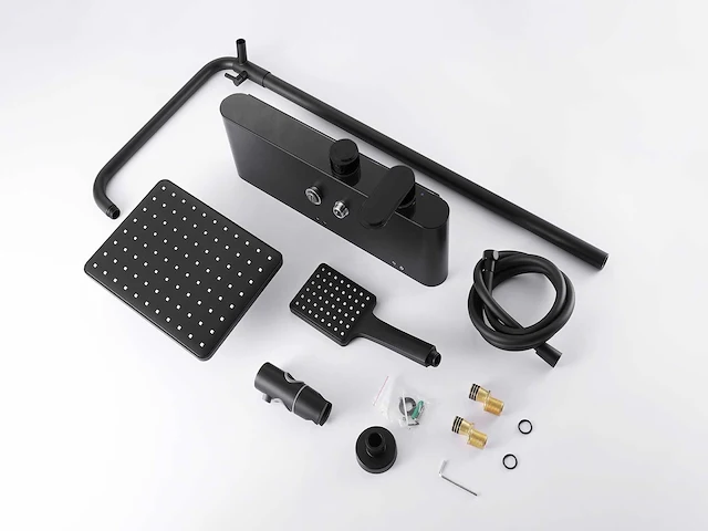 4x mawialux opbouw regendoucheset - digitaal display - afbeelding 3 van  7